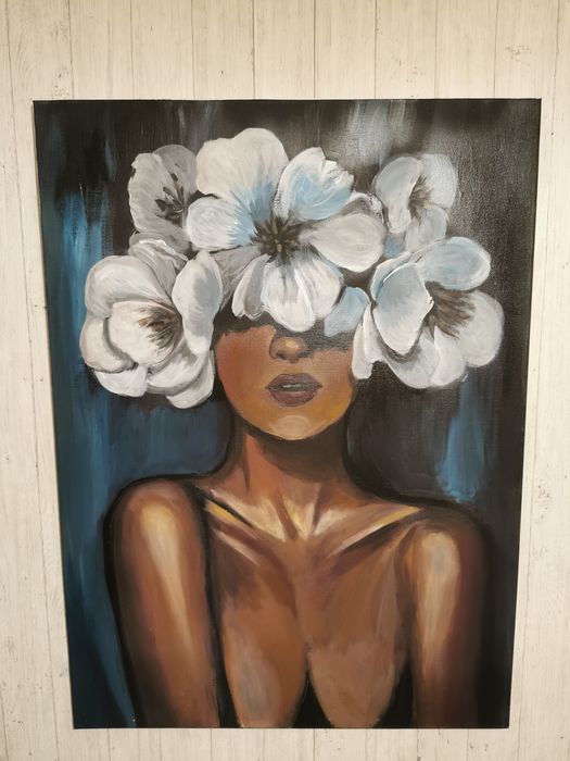 Ręcznie malowane obrazy. Akryl na płótnie. 

- Wpadłe