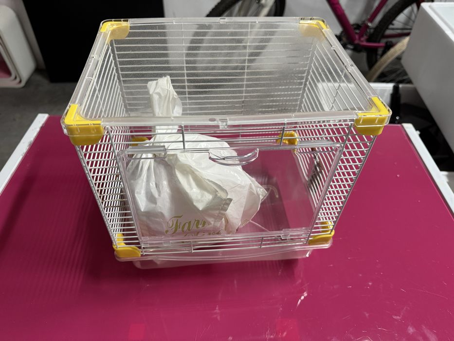 Casotas de hamster e Aquário para tartaruga