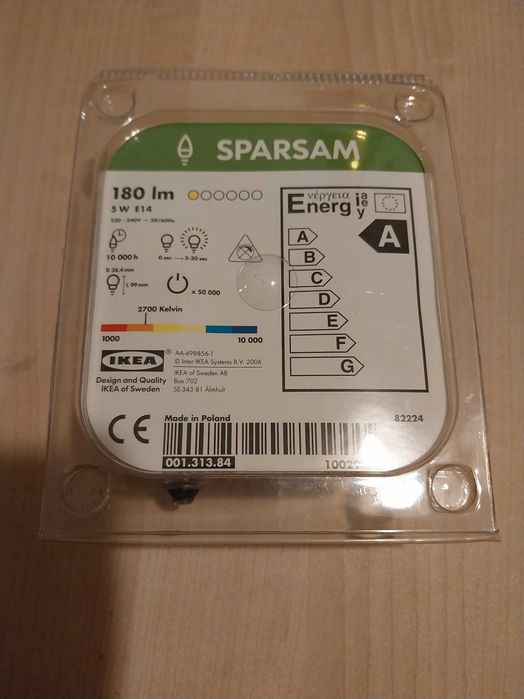 Lampadas Led E14 Ikea (Novas)