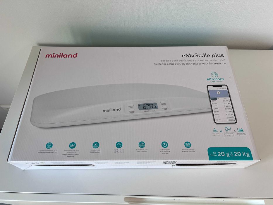 Balança de precisão Bluetooth Emyscale Plus MINILAND