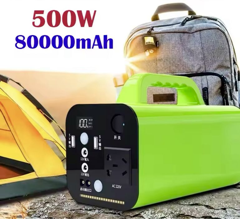 LiFePo4 зарядна станція 500w батарея якісна швидка зарядка
