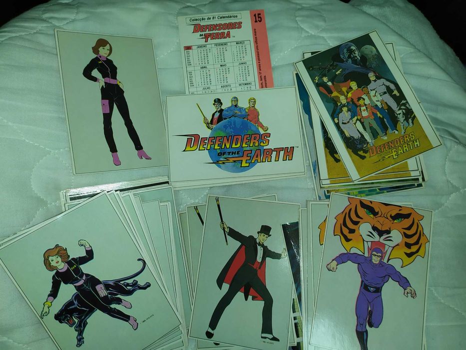 Defenders of the Earth - 1989 - calendários