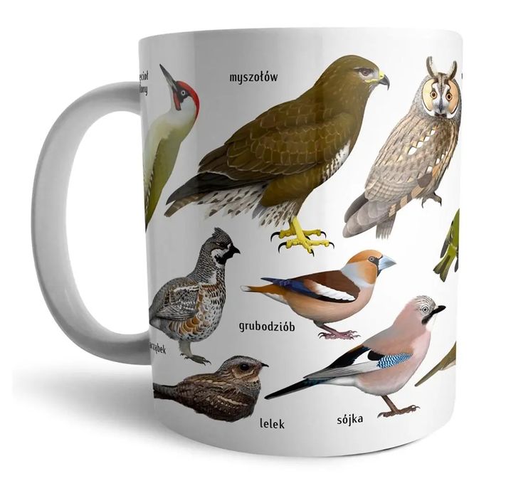 Kubek Ptaki w lesie. Soliton. Nowy Produkt