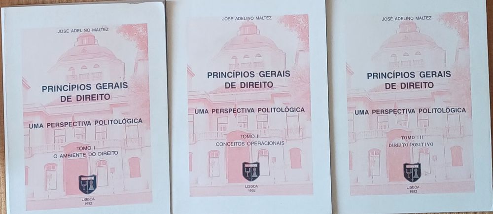 Direito Princípios Gerais do Direito 3 Livros