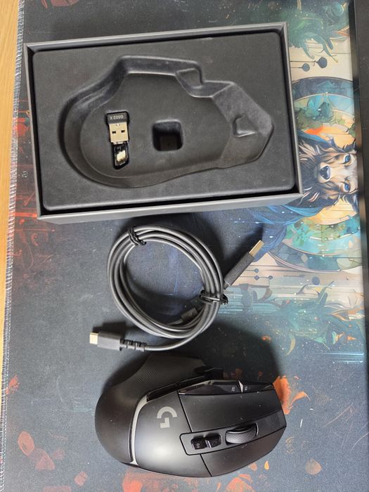 Logitech G502 X Plus czarna, stan idealny