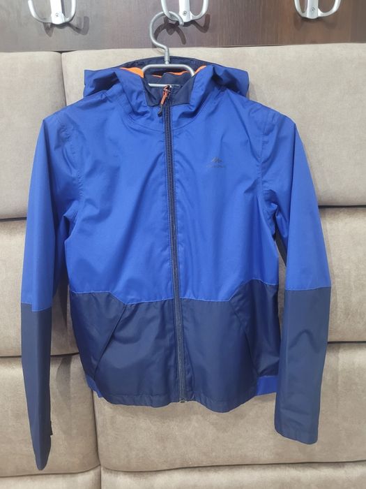 Kurtka chłopięca niebiesko-granatowa Quechua rozmiar 143-152