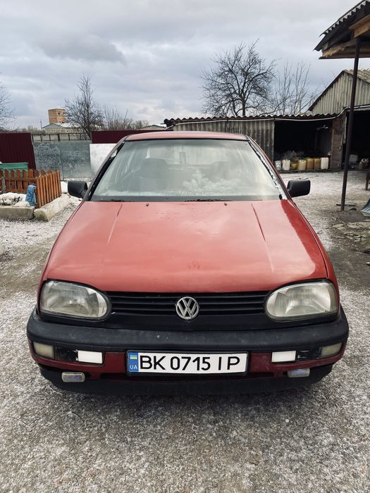 Гольф 3 1993 1.8 моно газ
