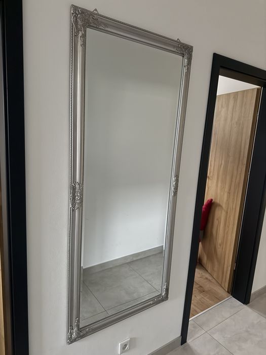 Lustro srebrne ścienne jysk 72x162