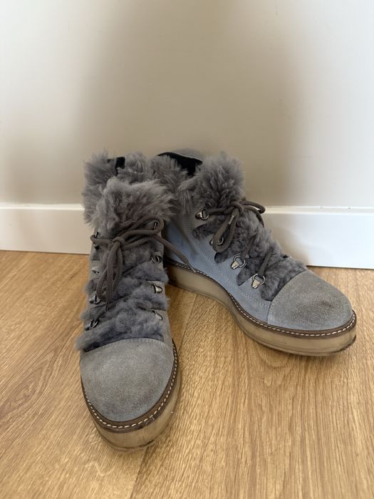 Botki na platformie wojas 38