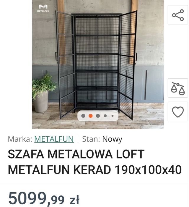 Szafa industrial