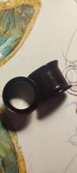 Akrylowe kolczyki typu plug 10mm