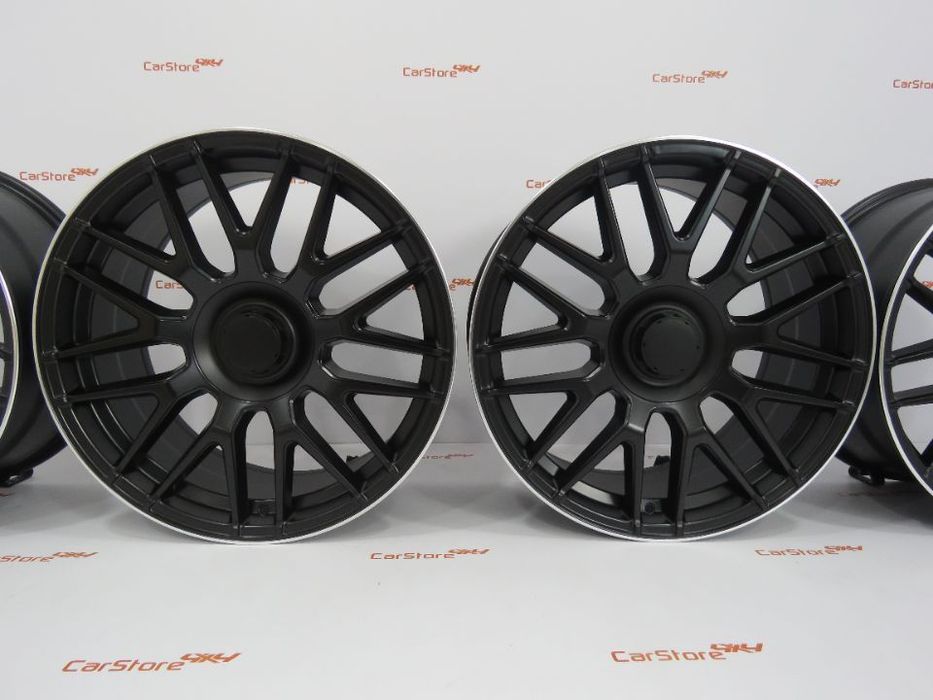 Jantes Look Mercedes Amg 19 x 8.5 et42 5x112 Preto + Polido