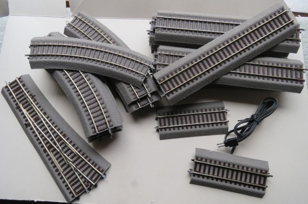 Digital-Acessórios comboios digitais HO Roco/Trix-Locomotivas,linhas