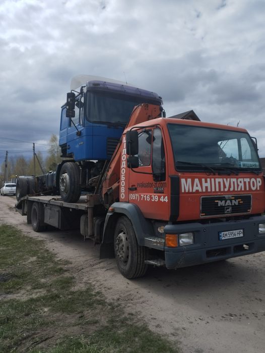 Маніпулятор, автокран, екскаватор