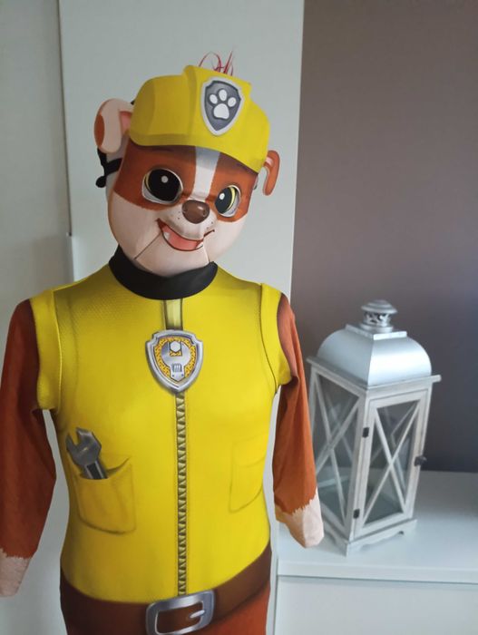 NOWY strój karnawałowy PSI PATROL RUBBLE pies przebranie 98/104 (274