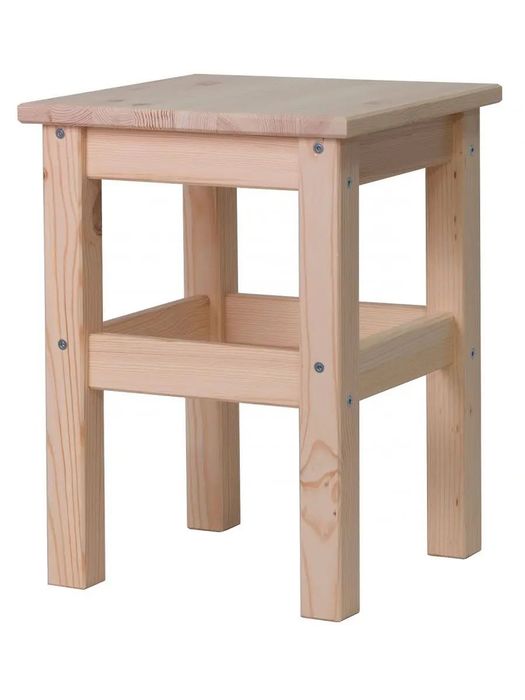 Banqueta de Pinho Bege- conservada