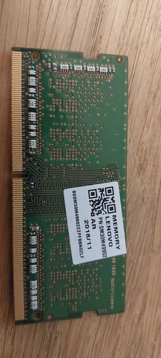 Samsung DDR4 1x4GB 2400Mhz