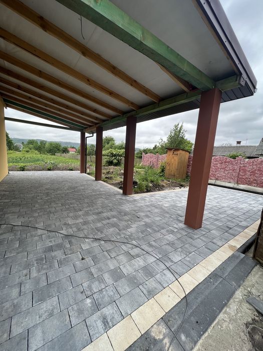 Укладання тротуарної плитки, бруківки недорого