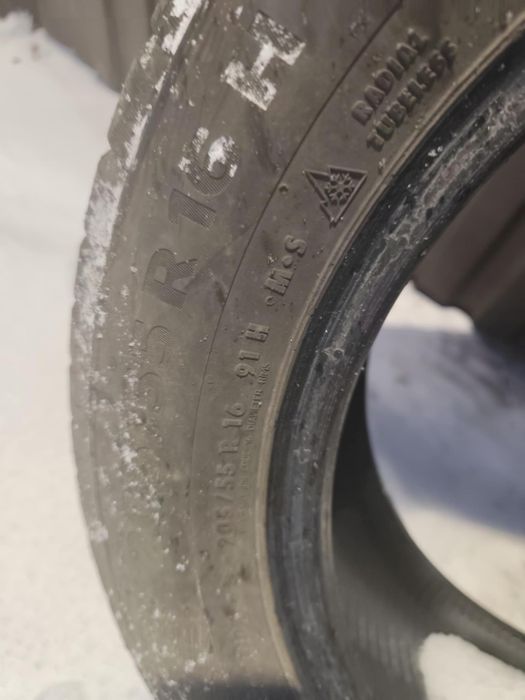 Opony Continental 4 szt. zimowe rozmiar 205/55/r16