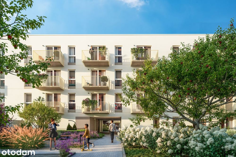 3-pokojowe mieszkanie 59m2 + 2 balkony