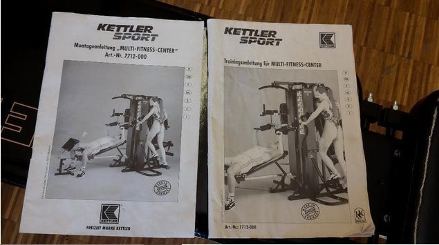 atlas kettler multi fitness center 7712 STAN IDEALNY! Dowoz Wysyłka!