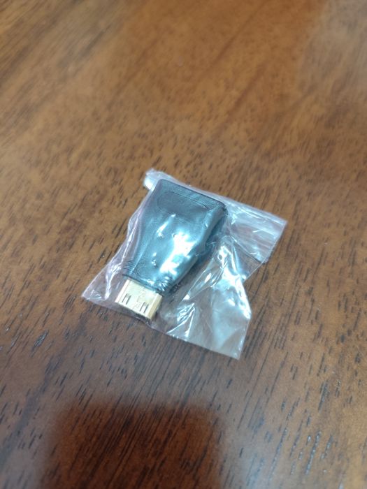 Adaptador mini HDMI macho para HDMI fêmea