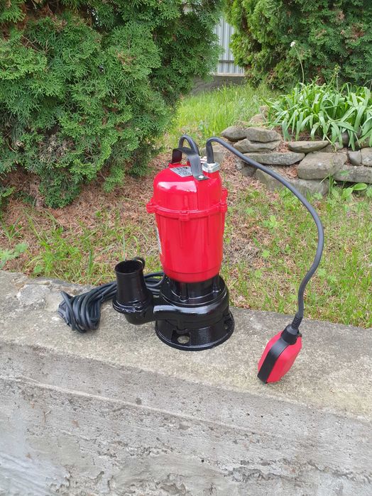 Насос 2,7 kW Фекальний Дренажний с Дробилкой (ТІЛЬКИ ДОСТАВКА ПОШТОЮ)