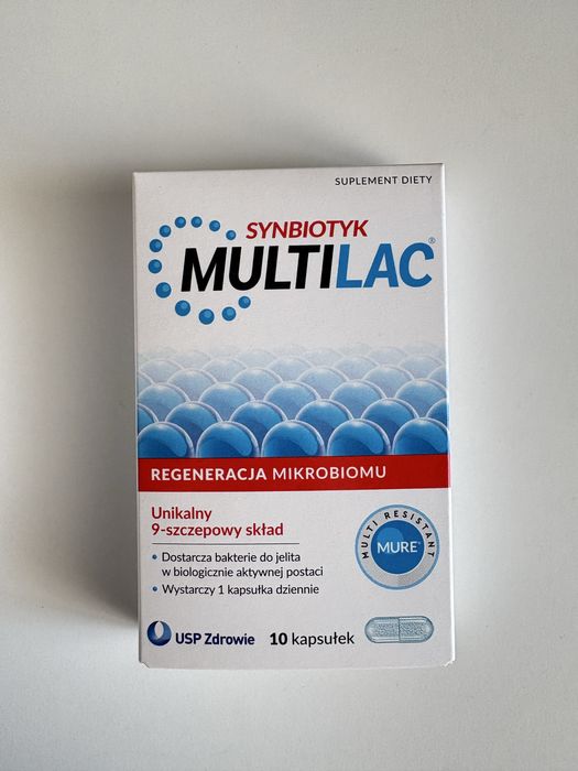 Zestaw Multilac: IBS (60 kaps.) + Synbiotyk (10 kaps.) Nowe
