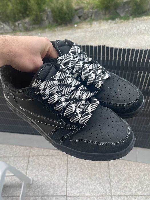 Nike Air Jordan 1 Low Travis Scott Black Phantom