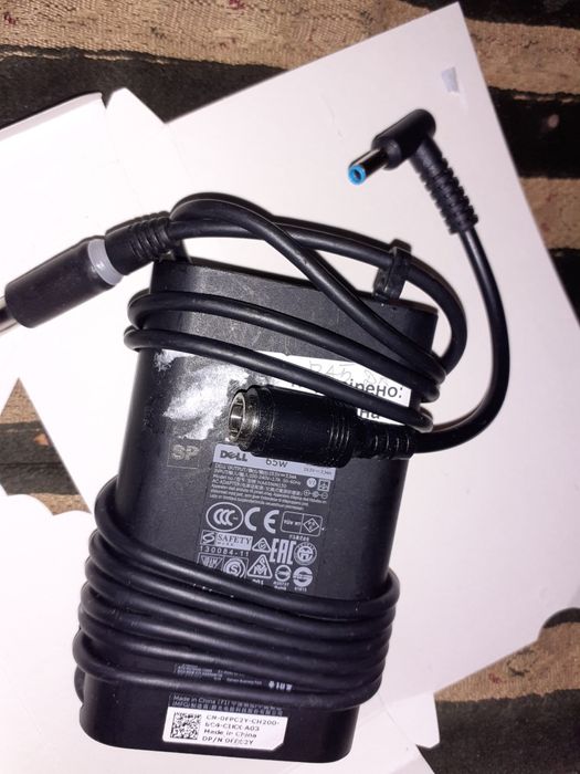 Блок питания Dell HA65NM130 65W 19.5V 3.34A 4.5мм х3мм і 7.4*5.0 2 в 1