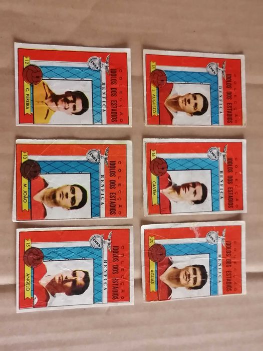 BENFICA Cromos Caramelos  Ídolos dos Estádios 1961  A Francesa