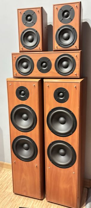 Discovery glosniki przod tyl i centralny