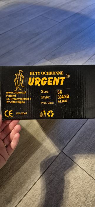 Buty ochronne Urgent 36