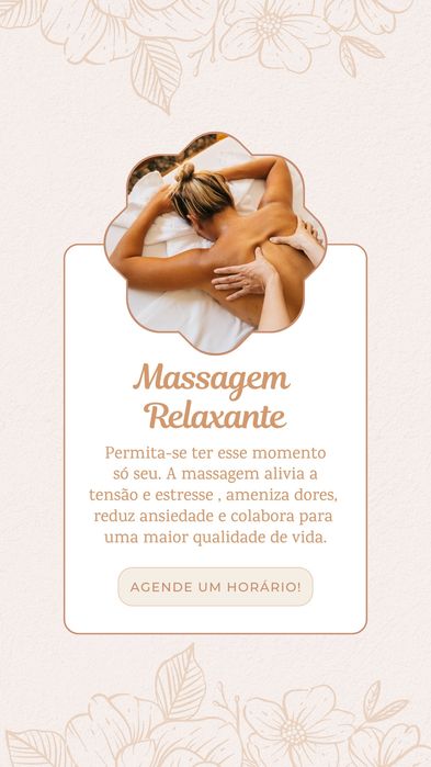 Massagem terapêutica no seu conforto por 40 min