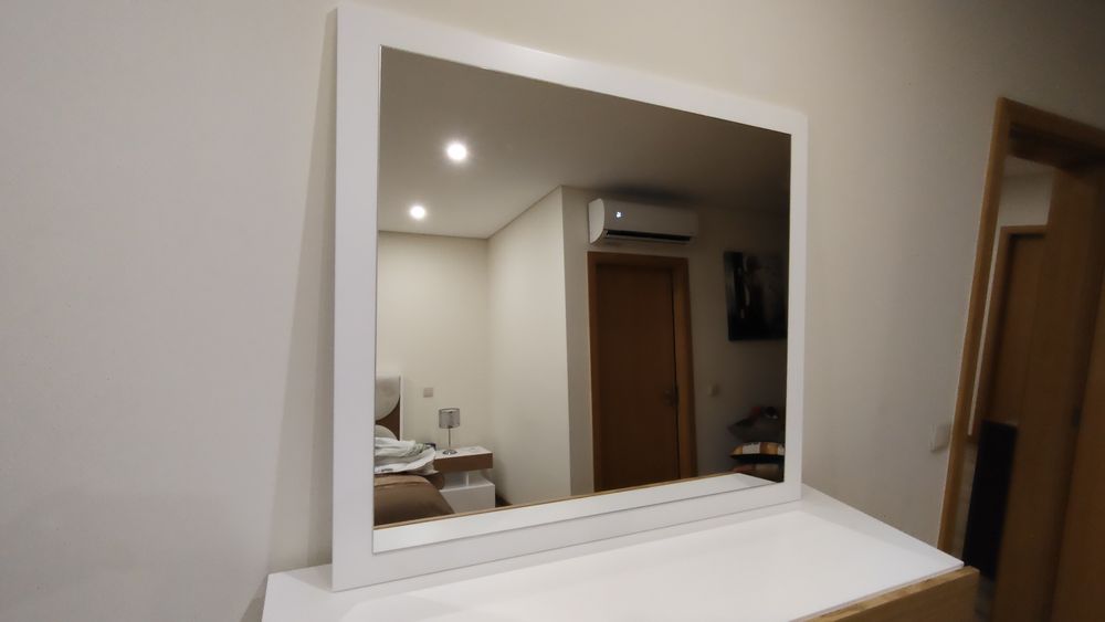 Espelho Branco Quarto