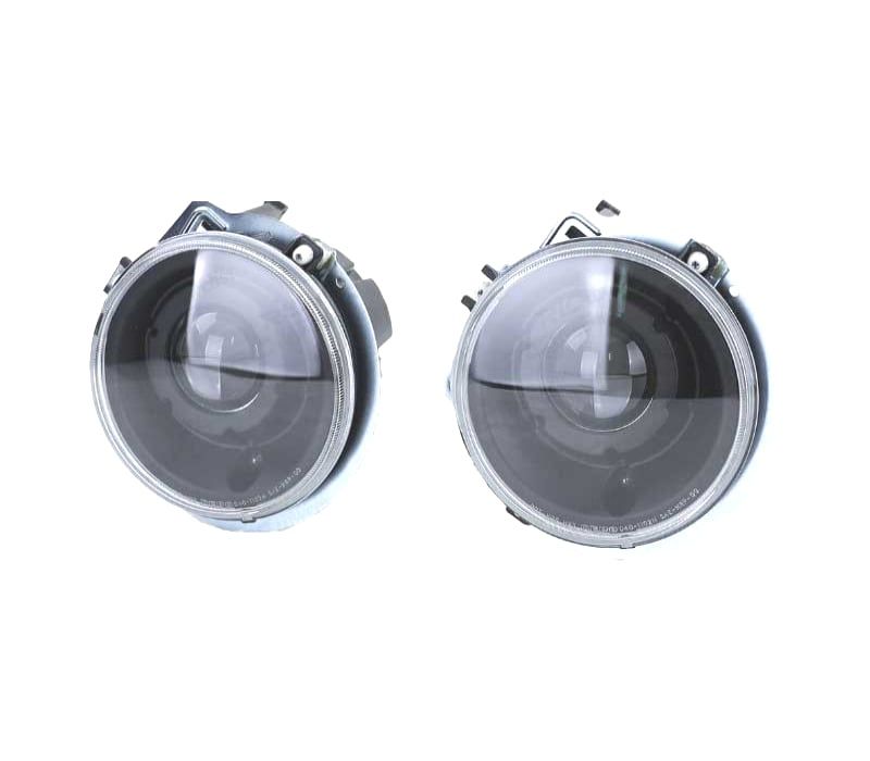 FARÓIS MERCEDES CLASSE G W463 92-06 LOOK AMG G65 FUNDO PRETO
