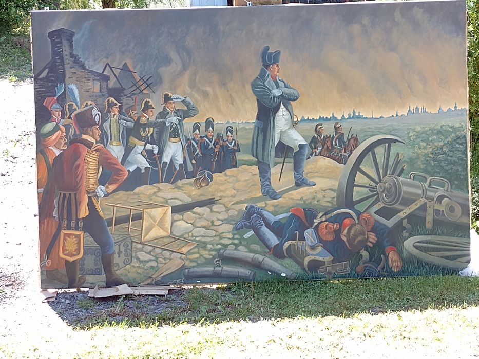 Obraz Napoleon pod Moskwa