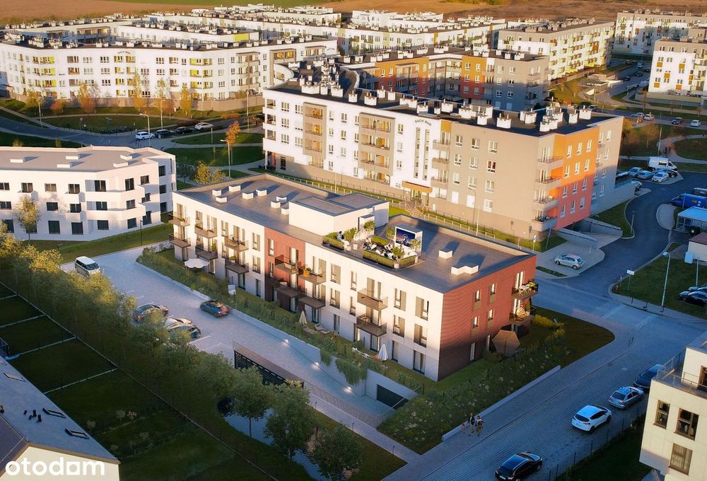 2 pokoje + balkon | 45,84 m² | taras na dachu | ul. Waniliowa, BEZ PCC - Widok 3