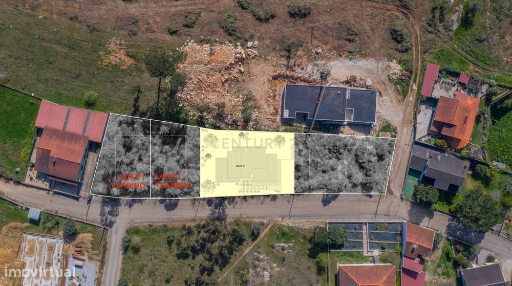 Lote 3 para moradia T4 com garagem, entre Cantanhede e Ançã