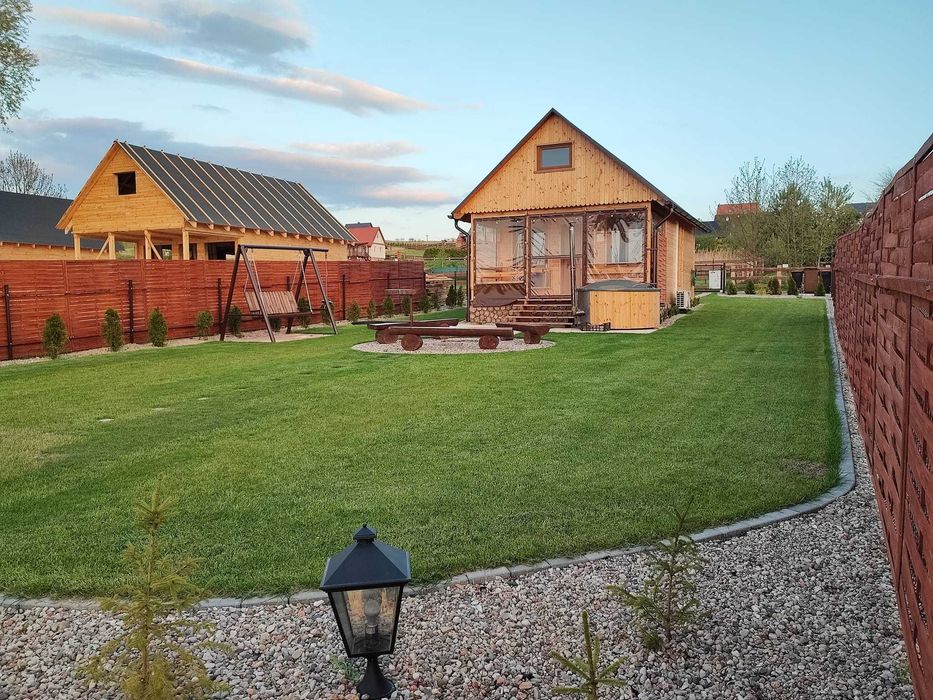 Domek 5B siedlisko nad jeziorem Skarlińskim, mazury, bania,wakacje