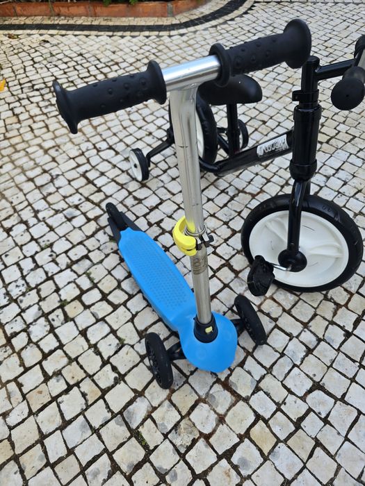 Bicicleta 2 em 1 e trotinete criança entrego gratis