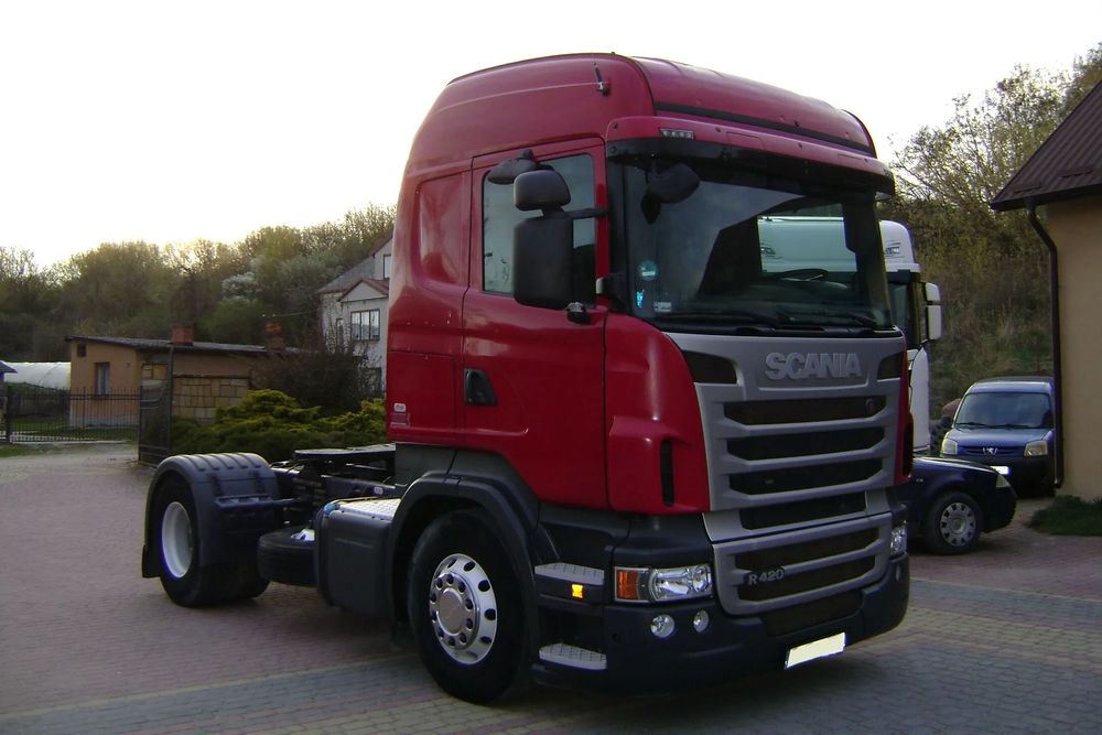 Scania R420  Scania R420 Euro 5 Ad Blue 4 poduszki Lekki Mały przebieg