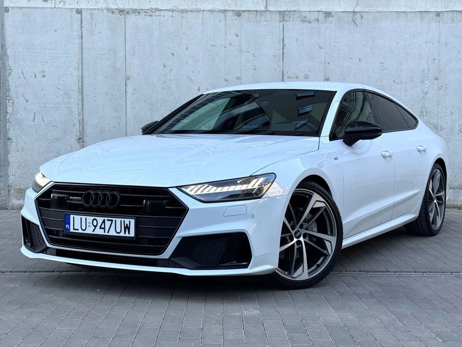 Audi A7 Sportback 45TFSI quattro * BIAŁA PERŁA * Salon PL * S-line * Faktura VAT 23%