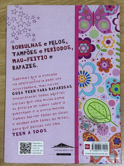 Livro “ Guia teen para raparigas”