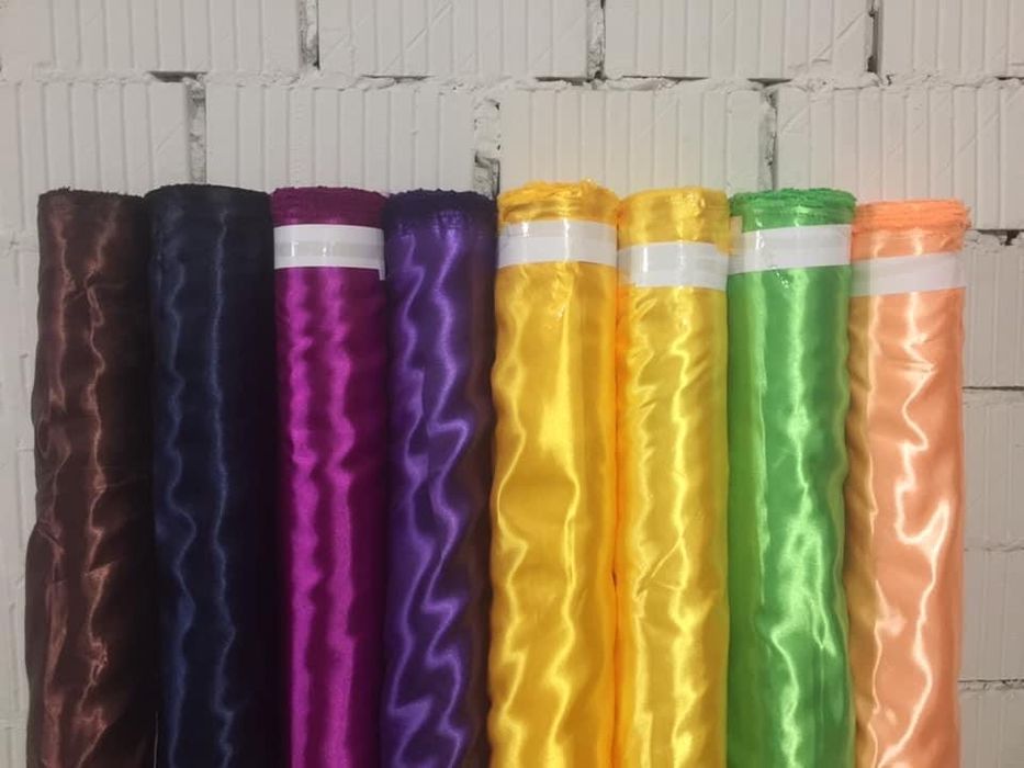 Атлас тканина оптом та в роздріб від 40  грн