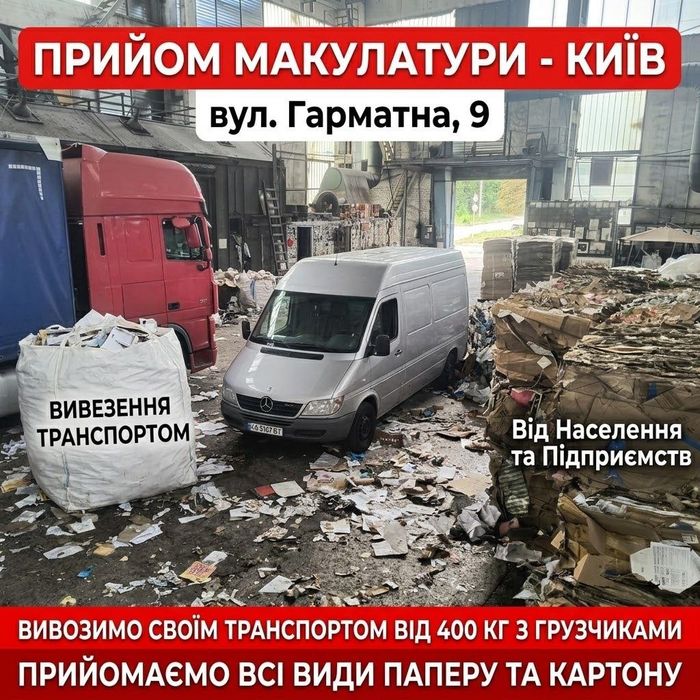 Вывоз макулатуры и архивов. Акт утилизации, безнал, Тюки | КМ-ВТОР