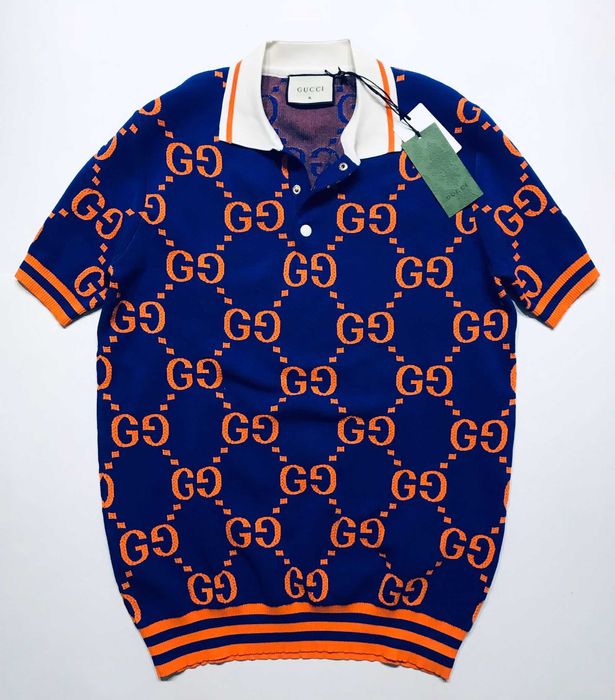 Polo sweterek męski Gucci Orange M/L