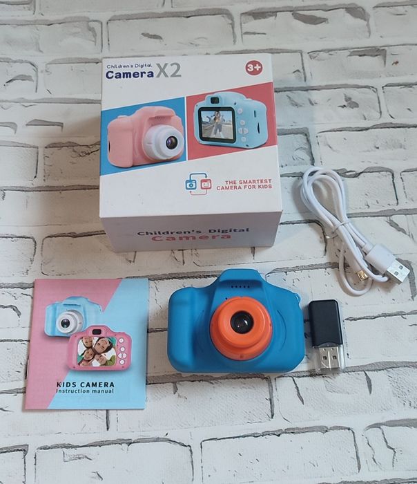 Дитяча фотокамера +селфі 2 види