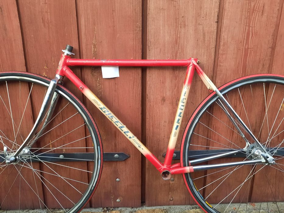 MAŁA rama szosowa BICELLI columbus 46cm CC kolarzówka stal cz2