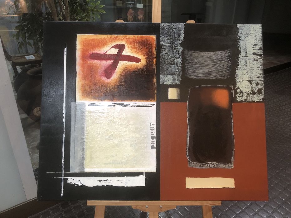 Tecnica mista sobre tela assindo